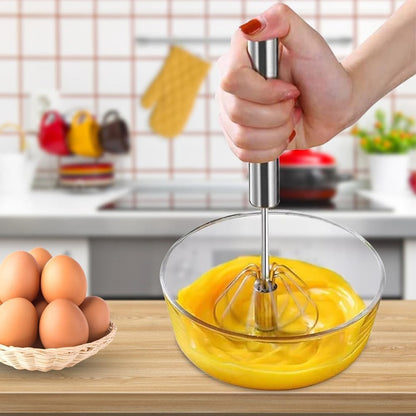 InstaWhisk Premium Stainless Steel Push Blender 🥛⚡