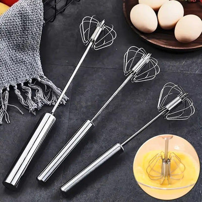 InstaWhisk Premium Stainless Steel Push Blender 🥛⚡