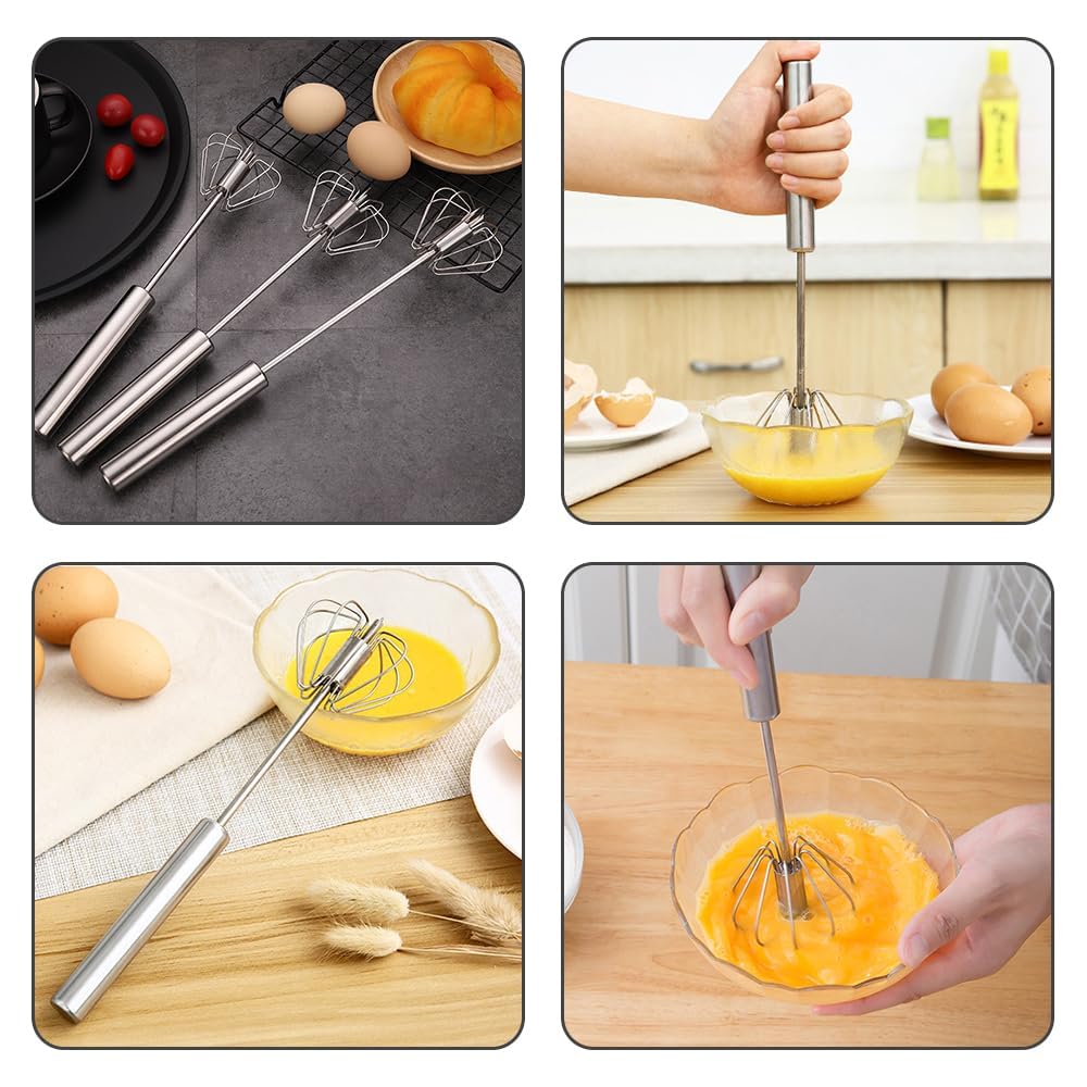 InstaWhisk Premium Stainless Steel Push Blender 🥛⚡