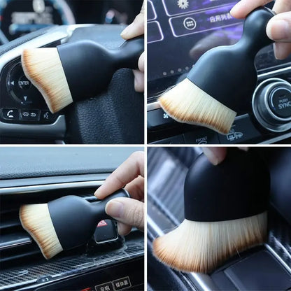 MaxGrip™ Premium Car Interior Cleaning Soft Brush 🚗✨ ( Buy 1 Get 1 FREE + FREE Cover)