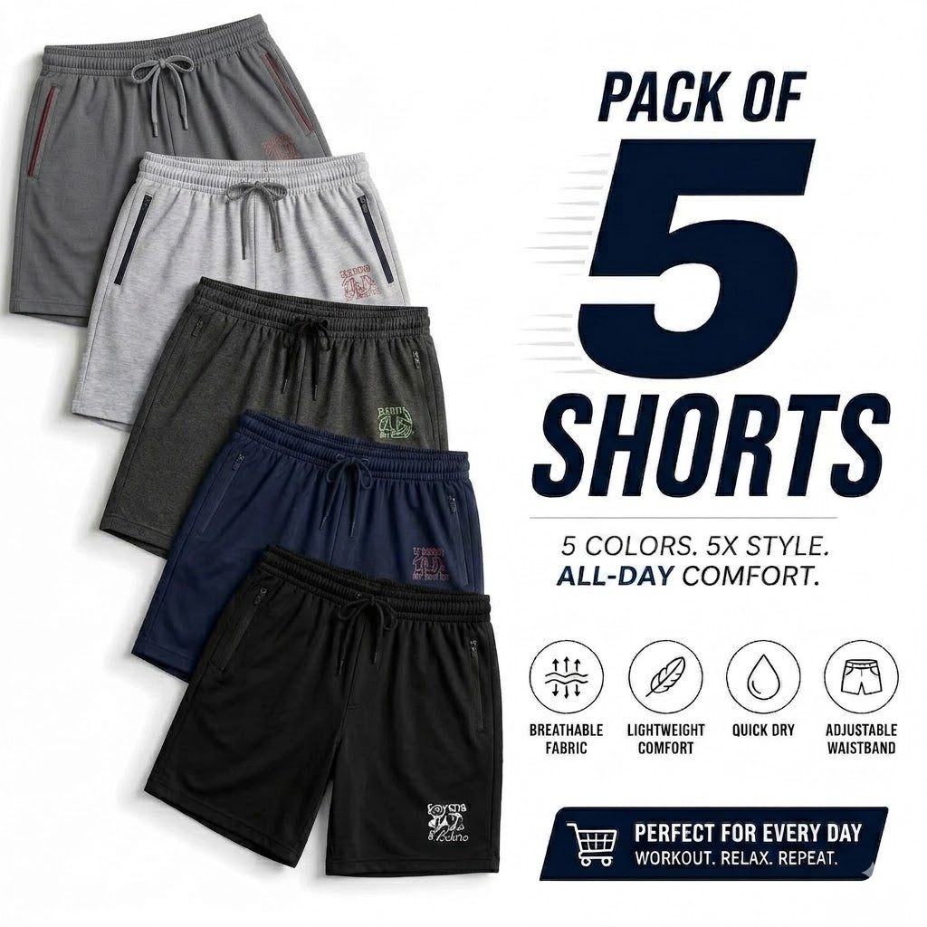 Men's Premium Daily Shorts Combo 🩳✨ | Lowest Price EVER