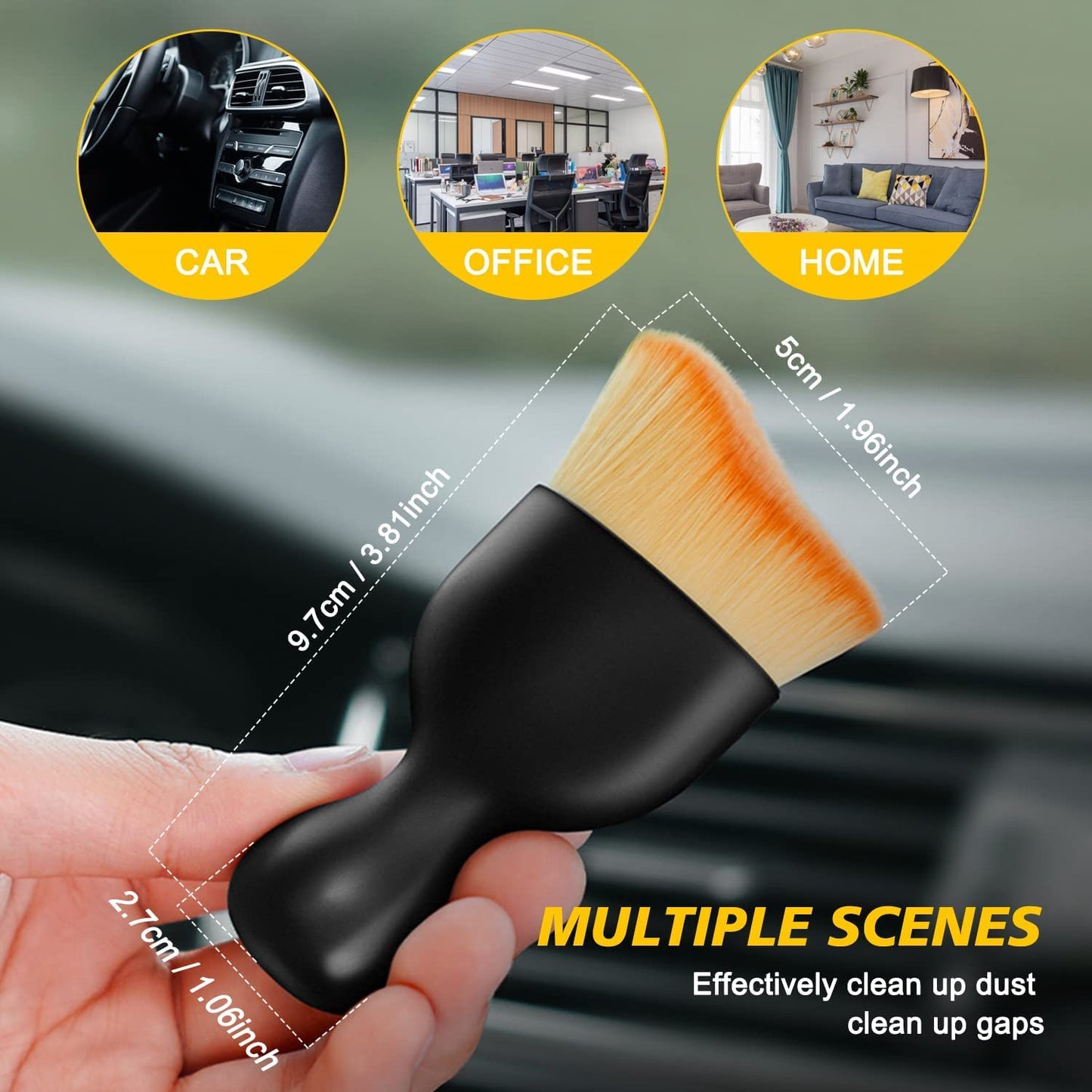ProGlide™ - Ultra-Soft Car Interior Cleaning Brush - 2