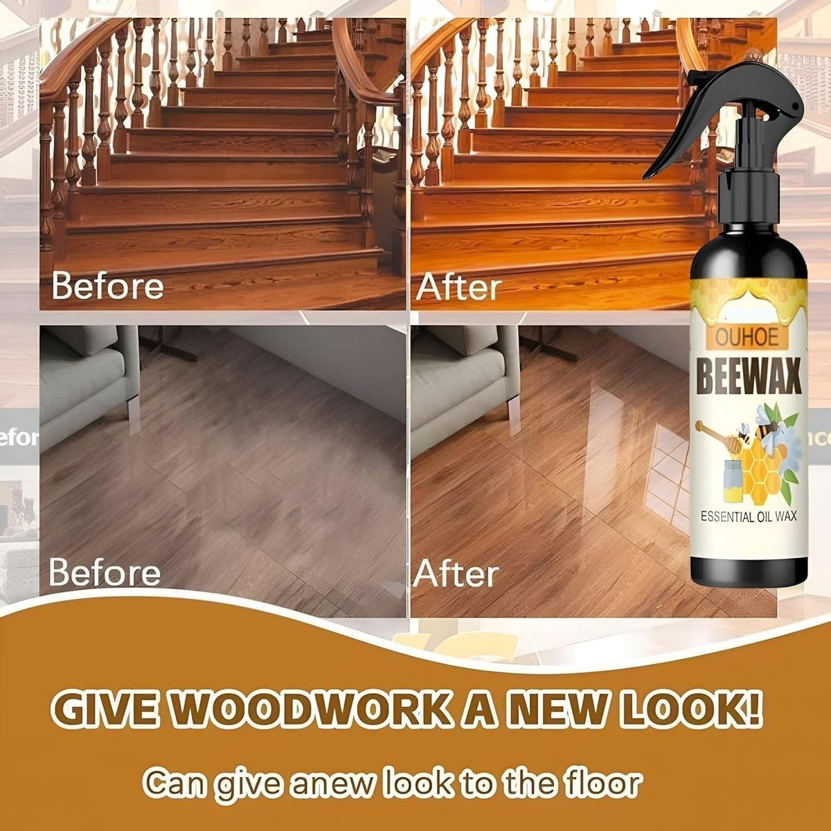 100% Original BEEWAX WoodCare Pro | Pack of 2 | Buy 1 Get 1 FREE