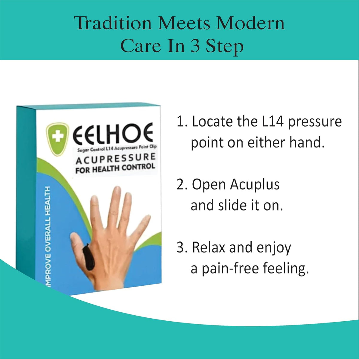 AcuVital L14 Clip (Pack of 4) | Buy 1 Get 3 FREE