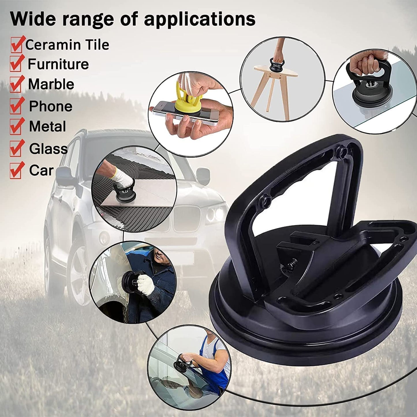 DentFix™ Heavy-Duty Car Dent Puller Suction Cup 🚗💥