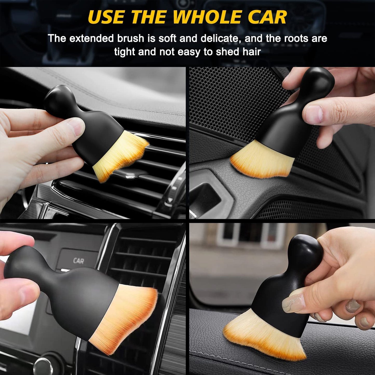 ProGlide™ - Ultra-Soft Car Interior Cleaning Brush - 2