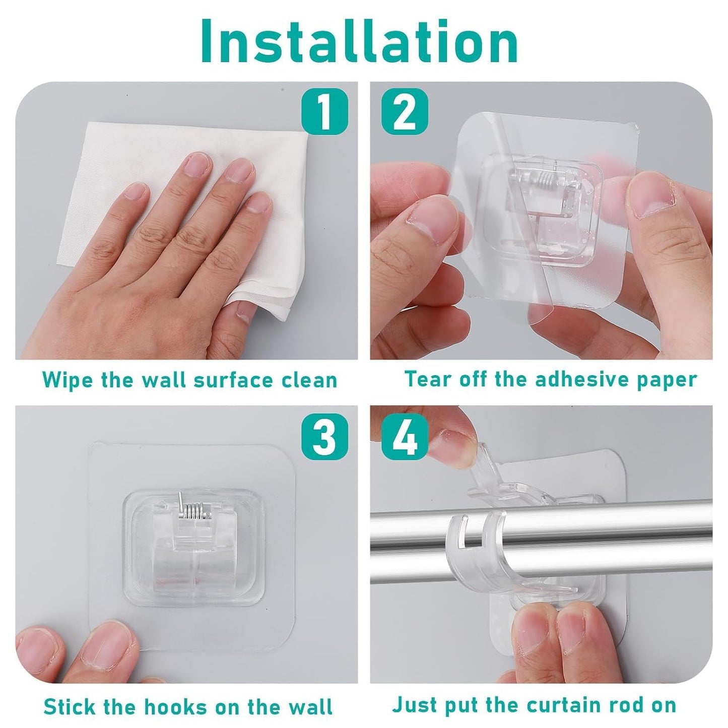 TitanHold™ Multipurpose Damage-Free Brackets | Buy 1 Get 1 FREE