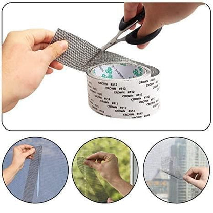 Durable Fiberglass Mesh Tape for Fixing Window and Door Screens