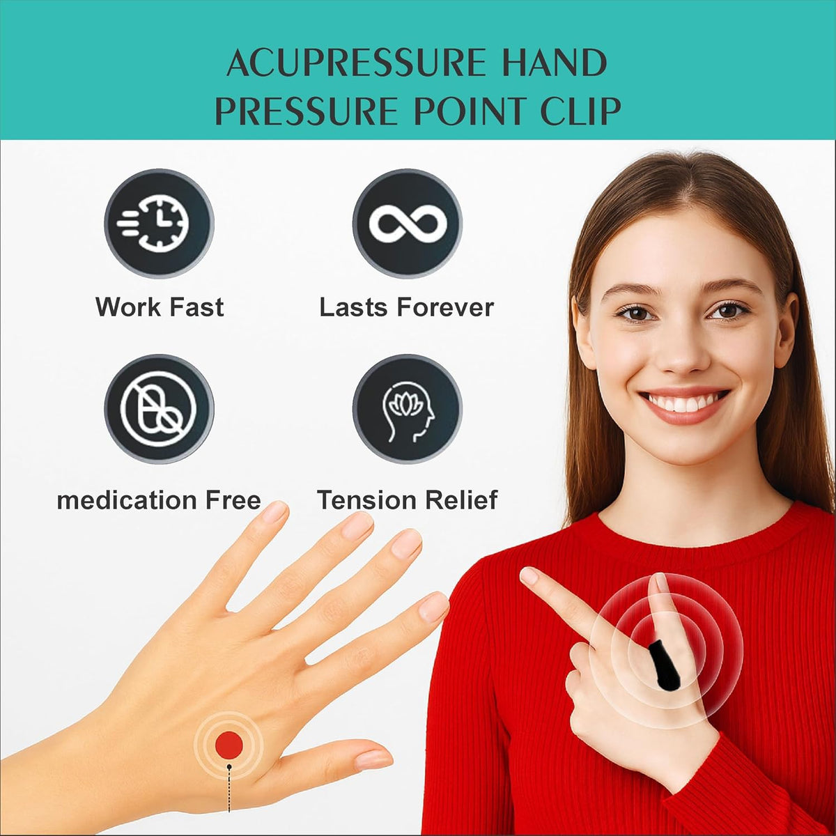 AcuVital L14 Clip (Pack of 4) | Buy 1 Get 3 FREE