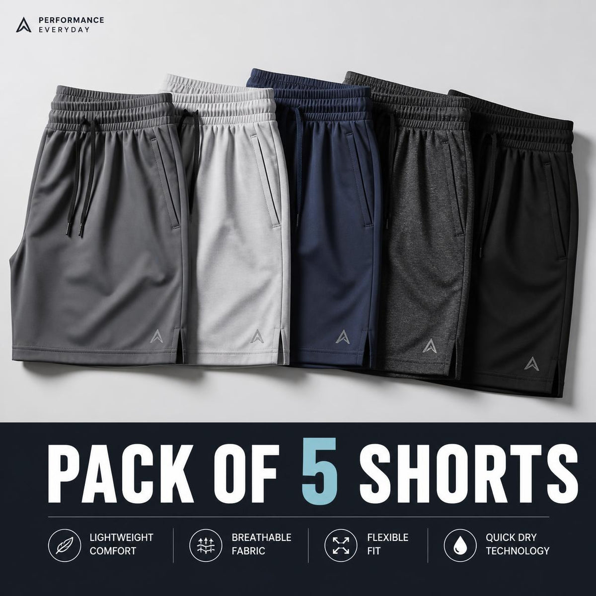Men's Premium Daily Shorts Combo 🩳✨ | Lowest Price EVER