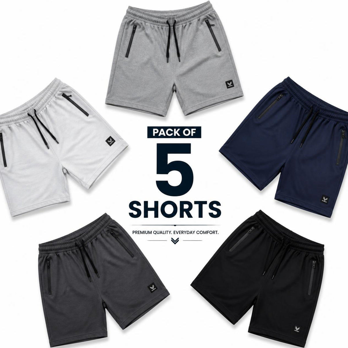 Men's Premium Daily Shorts Combo 🩳✨ | Lowest Price EVER