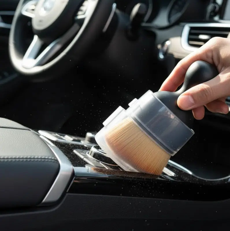 MaxGrip™ Premium Car Interior Cleaning Soft Brush 🚗✨ ( Buy 1 Get 1 FREE + FREE Cover)