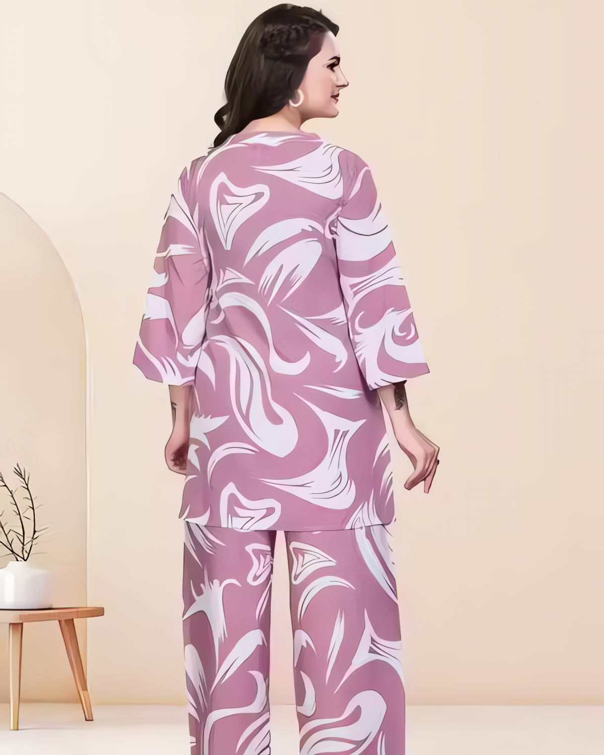 FloraChic Women's Floral Printed Co-Ord Set 🌸✨