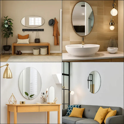 BIG Size Multipurpose Mirror Sticker 🪞✨ | Buy 1 Get 1 FREE