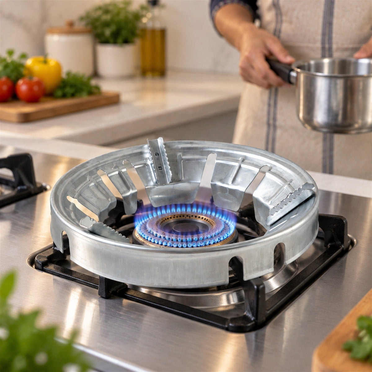 FlameShield Windproof Gas Stove Burner Ring🔥 | Buy 1 Get 1 FREE