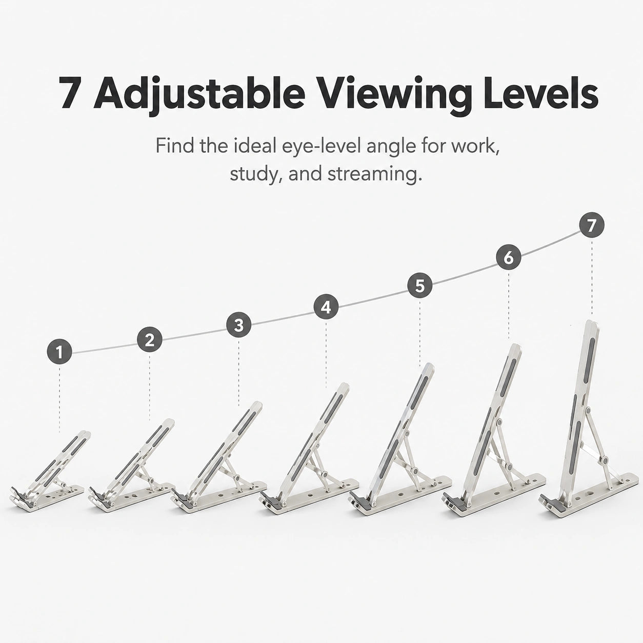 FlexiStand™ Multi-Angle Laptop, Tablet & Mobile Holder 💻📱