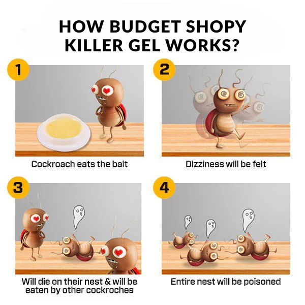 Cockroach Killer Gel | Buy 1 Get 1 FREE