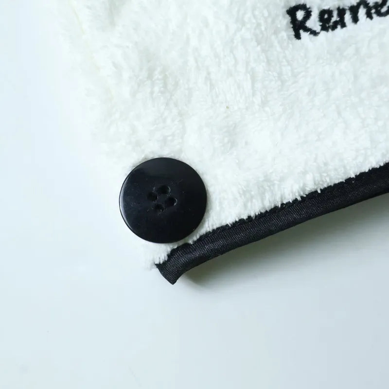 VelvetDry Microfiber Hair Towel Wrap