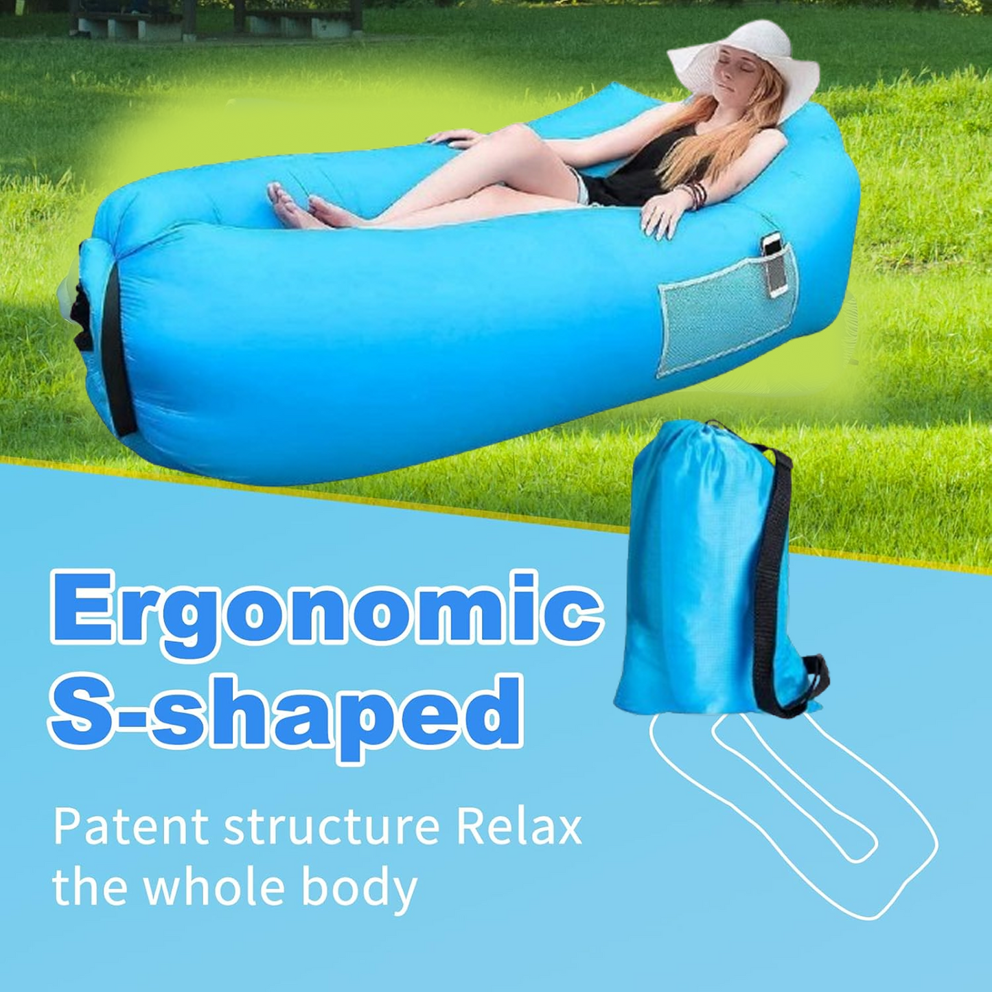 CloudFloat Premium Portable Inflatable Lounger Sofa - SALE Ending SOON!