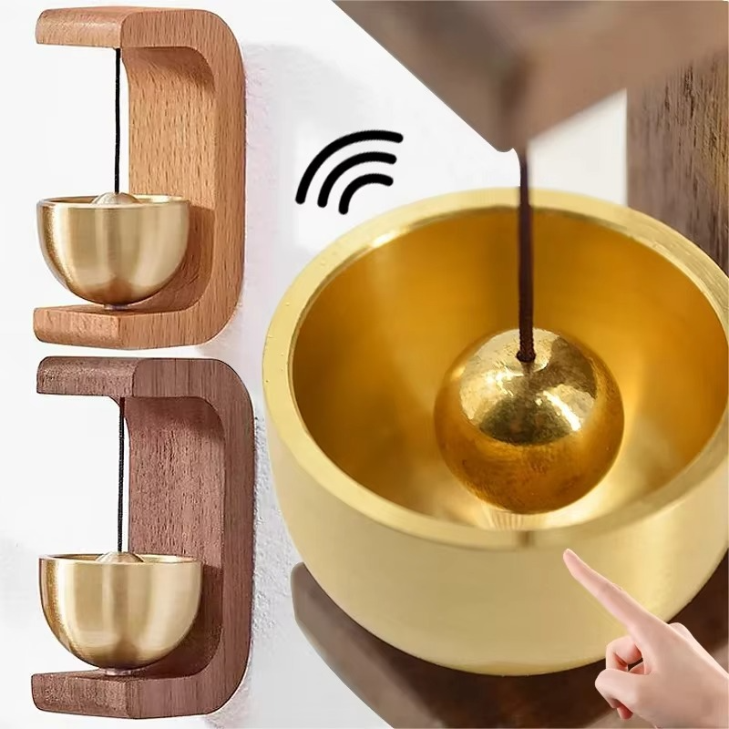 ZenBell Original Premium Japanese Magnetic Wooden Bell