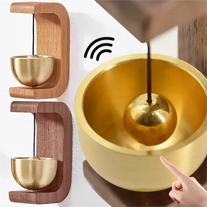 ZenBell Original Premium Japanese Magnetic Wooden Bell