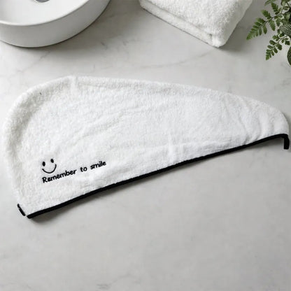 VelvetDry Microfiber Hair Towel Wrap