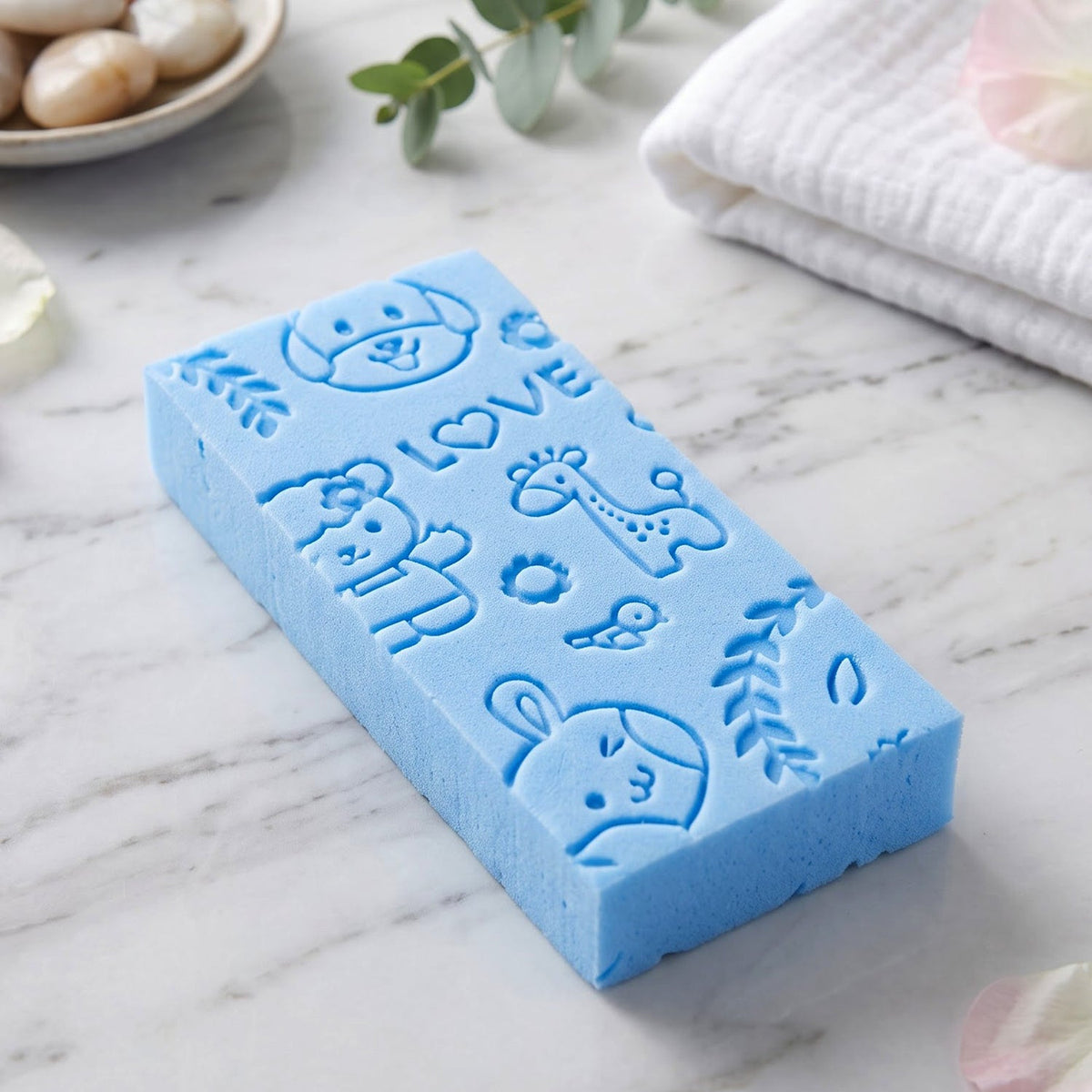 DermaGlow Ultra-Soft Dead Skin Exfoliating Bath Sponge 🛁✨