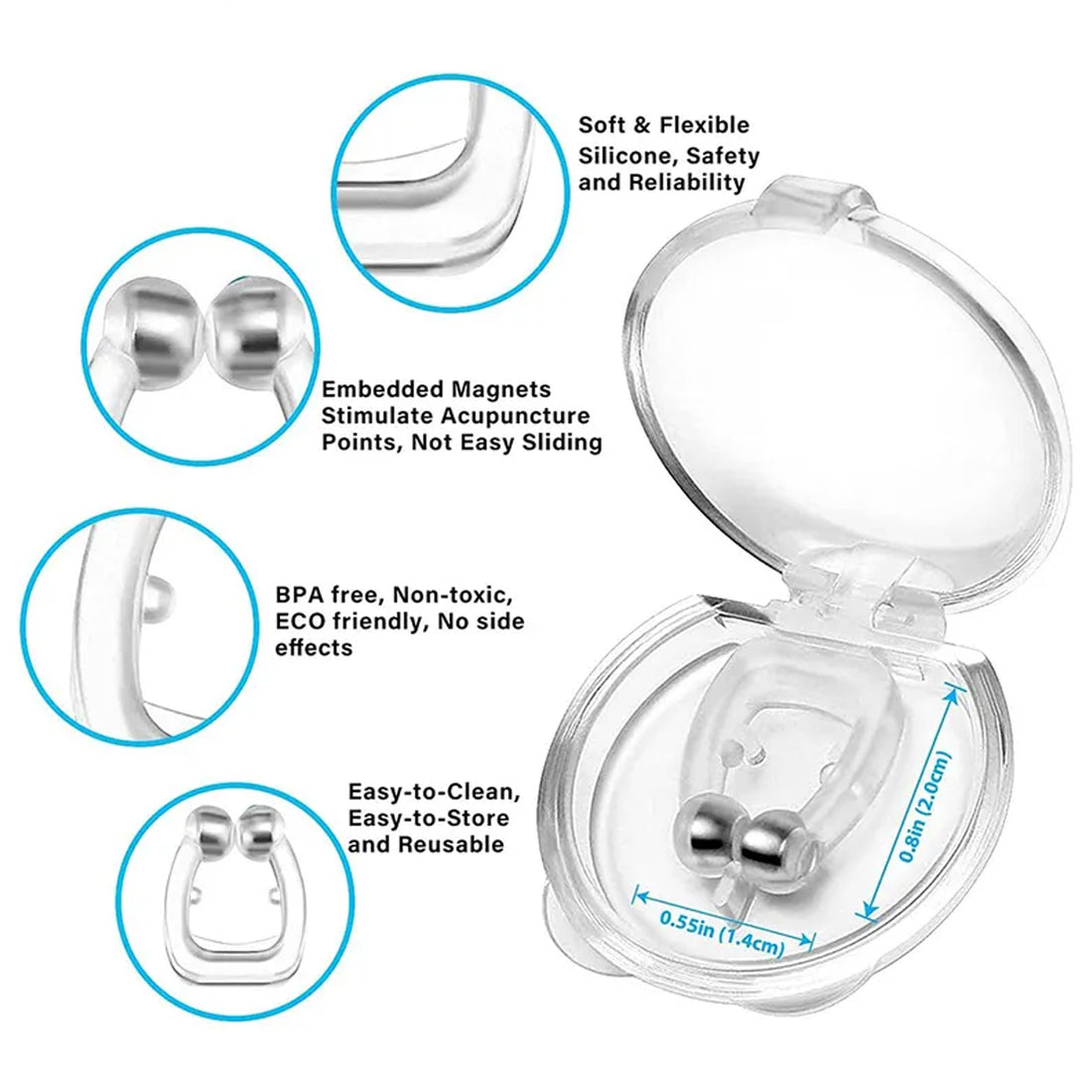 SnoreShield Pro - Premium Anti Snoring Device | Buy 1 Get 1 FREE