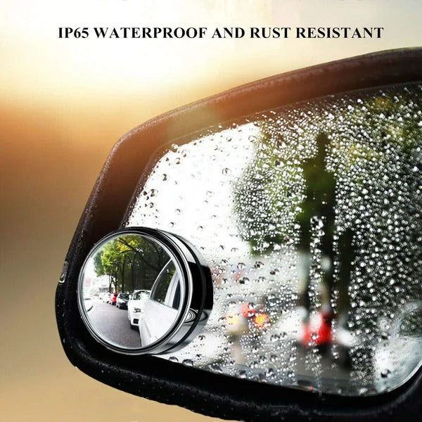 Premium Car View 360° Blind Spot Mirrors Set | Pack of 2