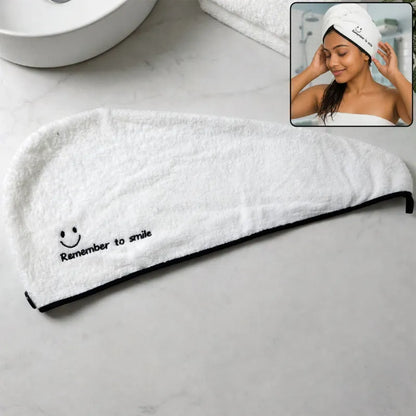 VelvetDry Microfiber Hair Towel Wrap