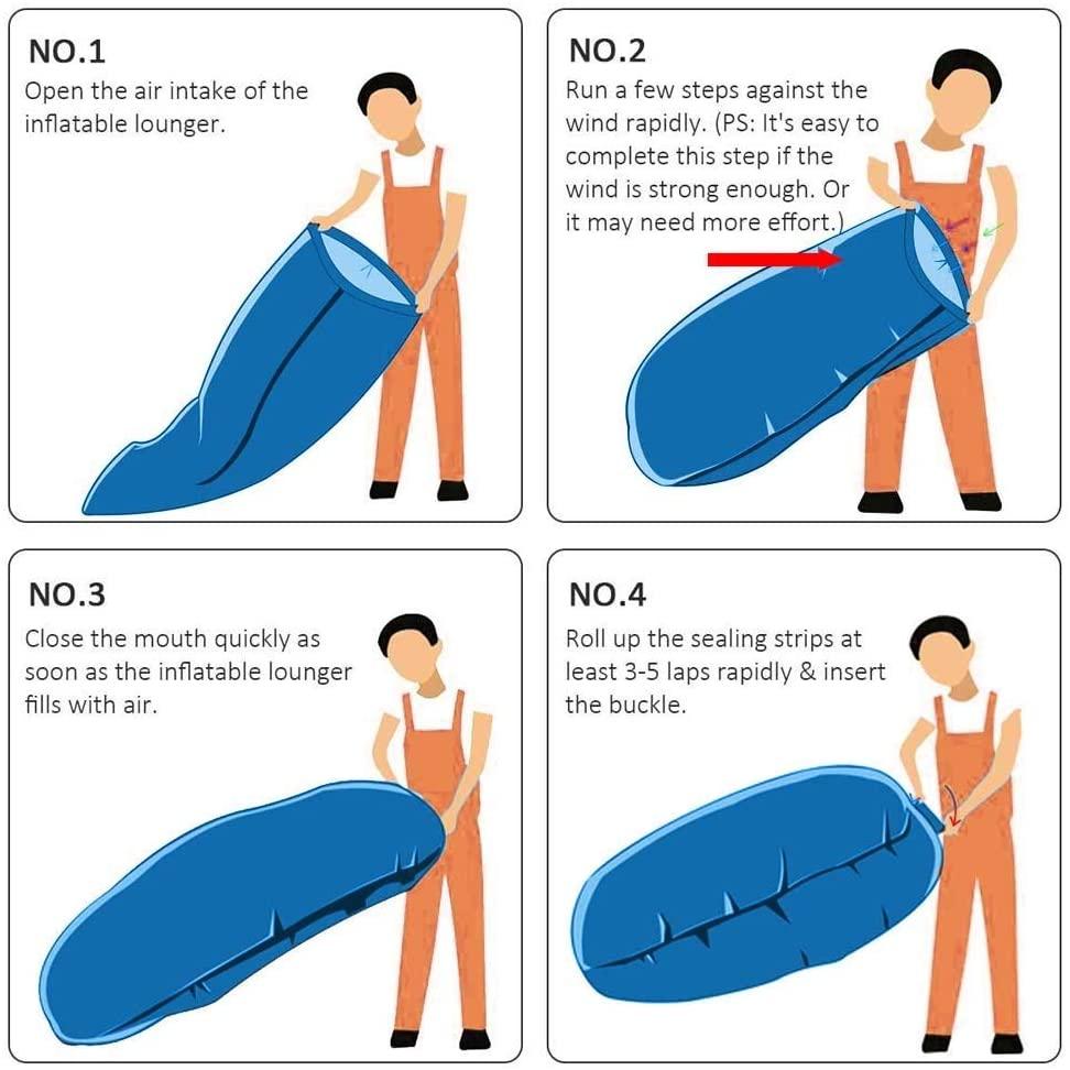 CloudFloat Premium Portable Inflatable Lounger Sofa - SALE Ending SOON!