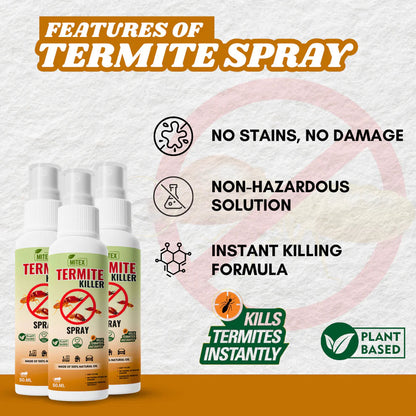 TermiShield Pro Spray - Termite Killer Spray | Buy 1 Get 2 FREE - PACK OF 3