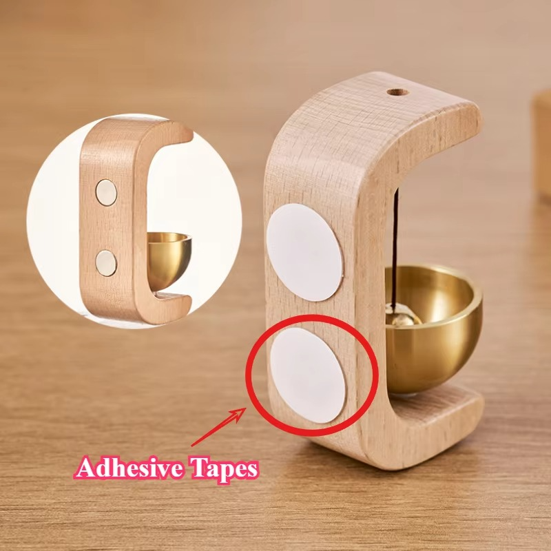 ZenBell Original Premium Japanese Magnetic Wooden Bell