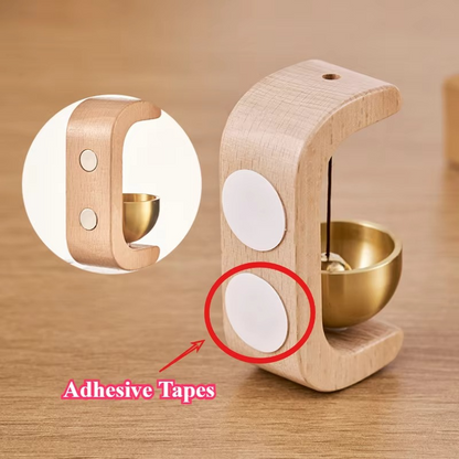 ZenBell Original Premium Japanese Magnetic Wooden Bell