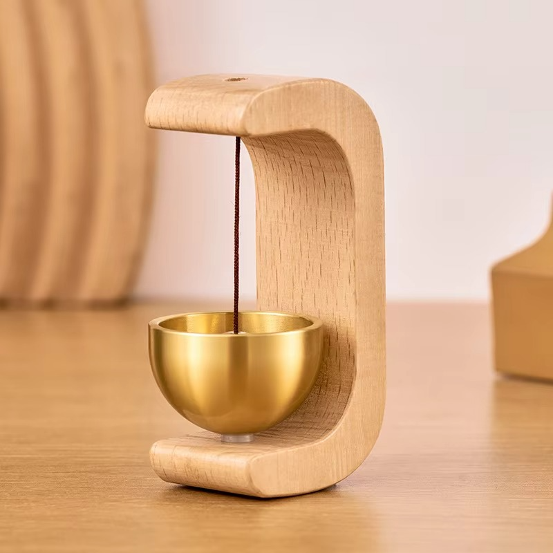 ZenBell Original Premium Japanese Magnetic Wooden Bell