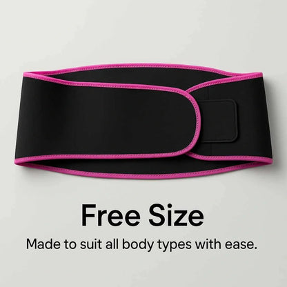 Sweat-Boost Waist Trimmer Belt – Adjustable, High-Compression Sauna Sweat Shaper